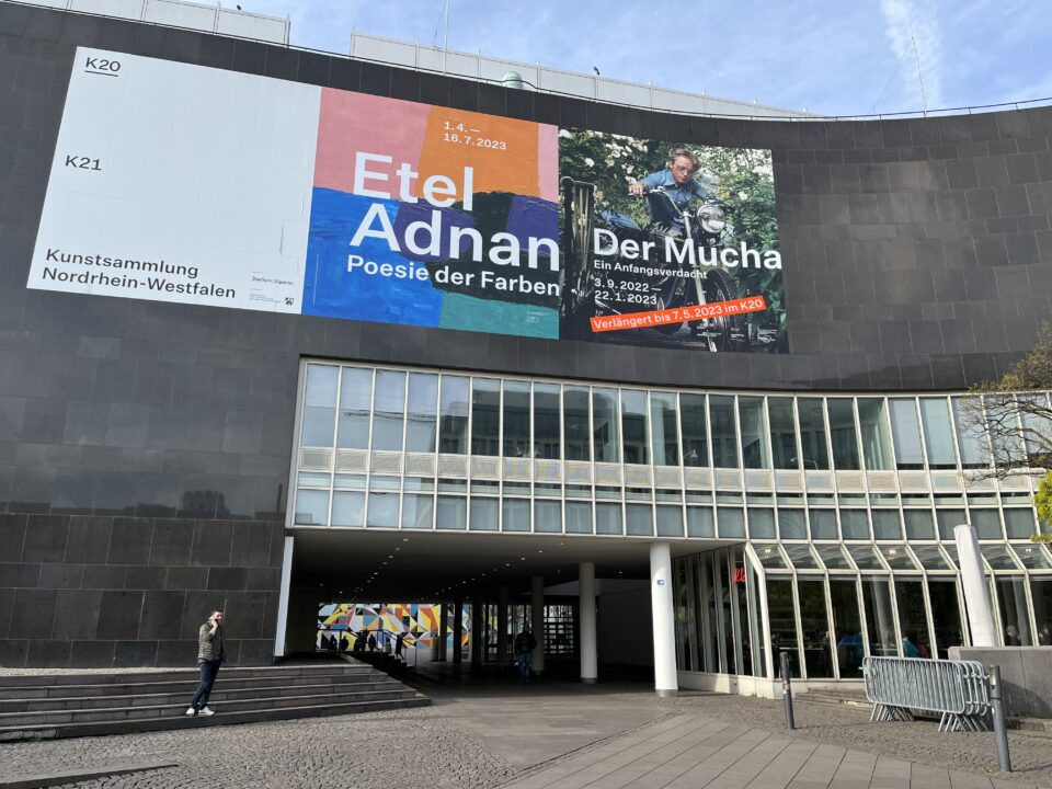 Etel Adnan im K20 Düsseldorf